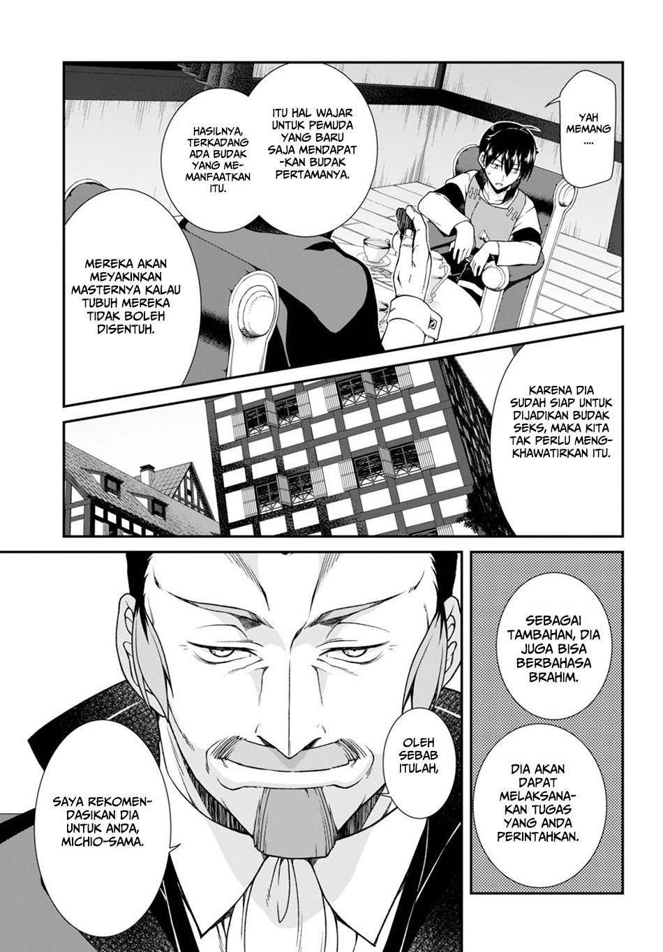Isekai Meikyuu de Harem wo Chapter 04 Bahasa Indonesia